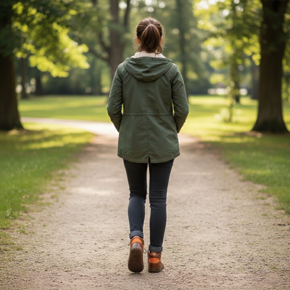 Hiqe Mid Vegan Orange Waterproof