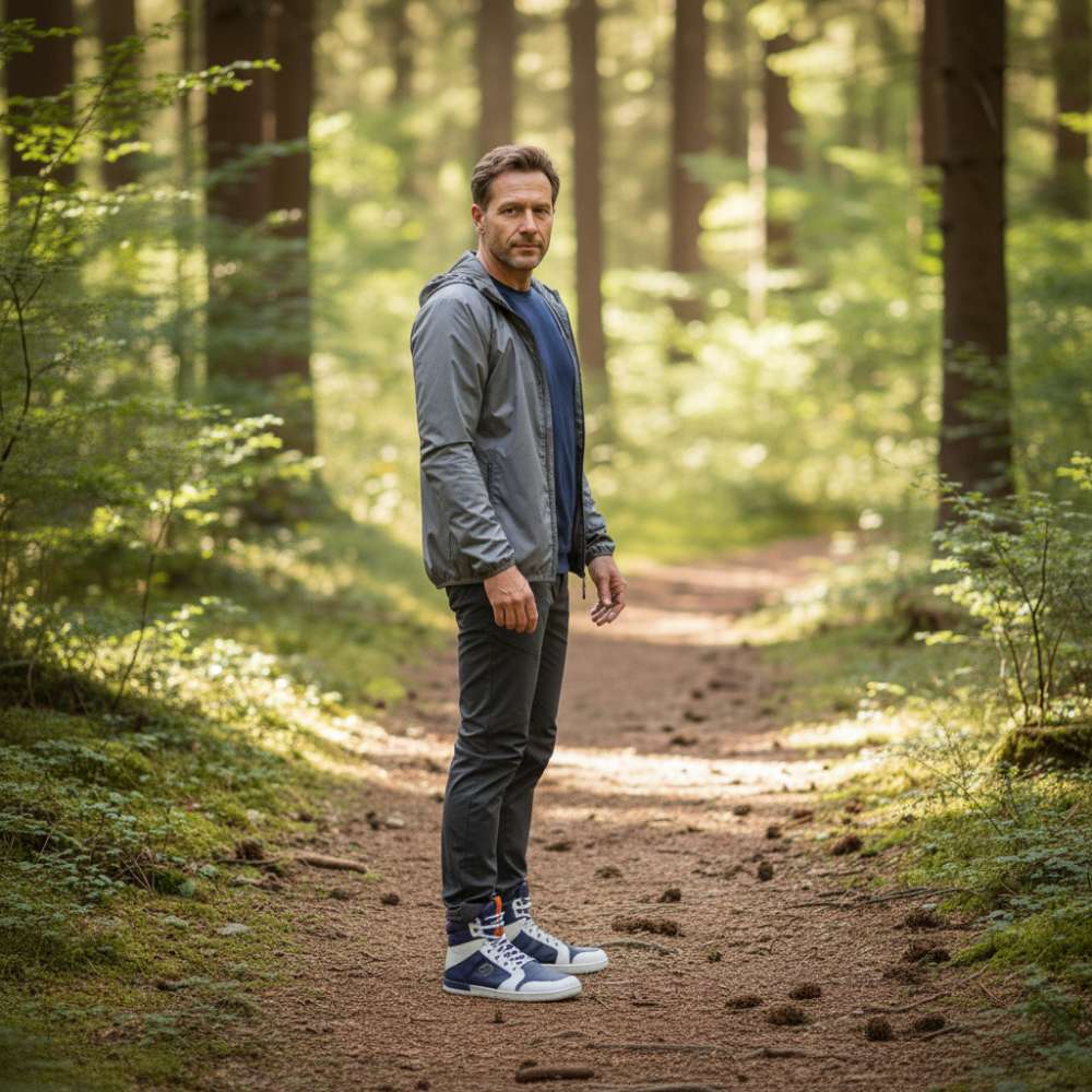 Q2 modrá bílá vodotěsná