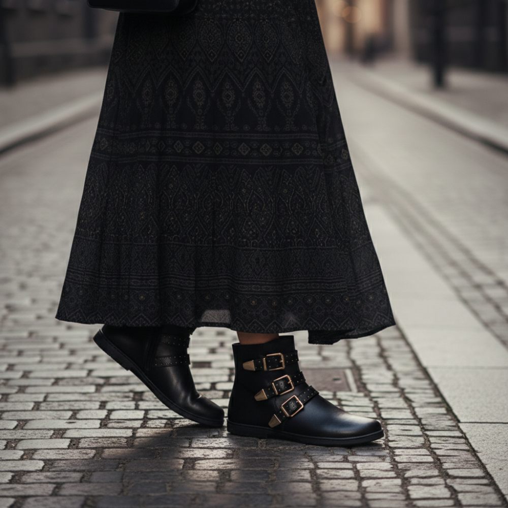 Qlance Black Gold Plain