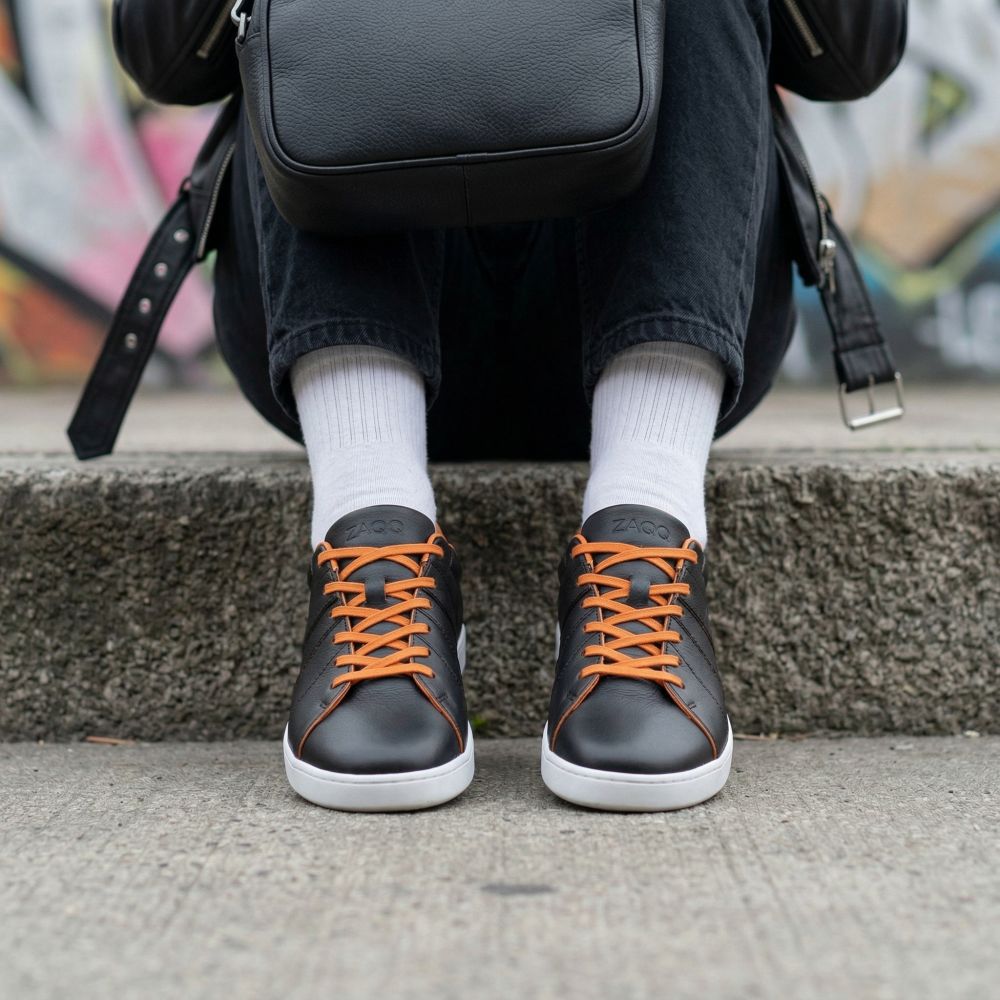 Qqq low Black Orange