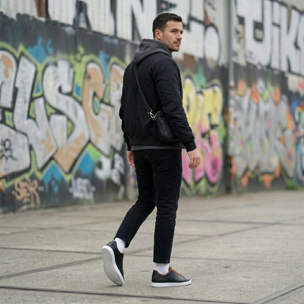 Qqq low Black Orange