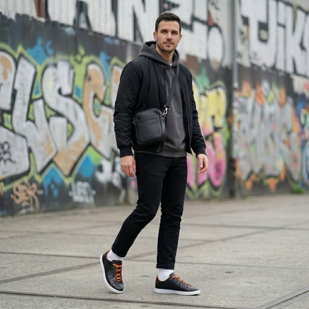 Qqq low Black Orange