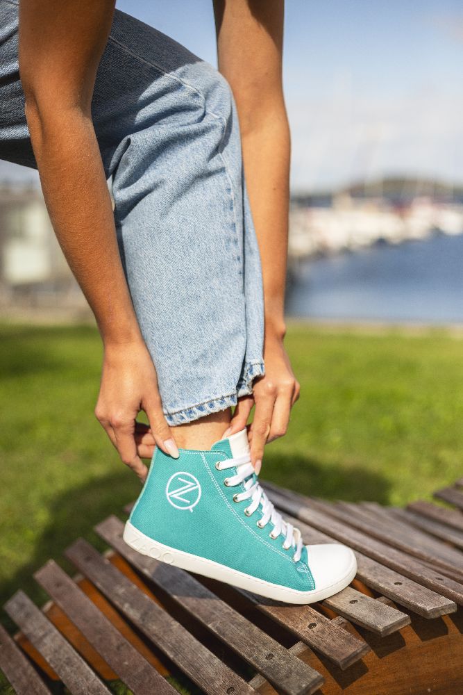 Chuqqs denim modrá
